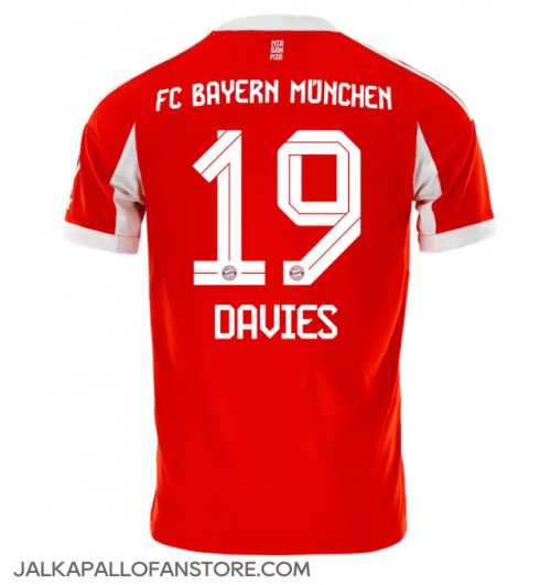Bayern Munich Alphonso Davies #19 Kotipaita 2025-26 Lyhythihainen Bayern Munich Alphonso Davies #19 Kotipaita 2025-26 Lyhythihainen